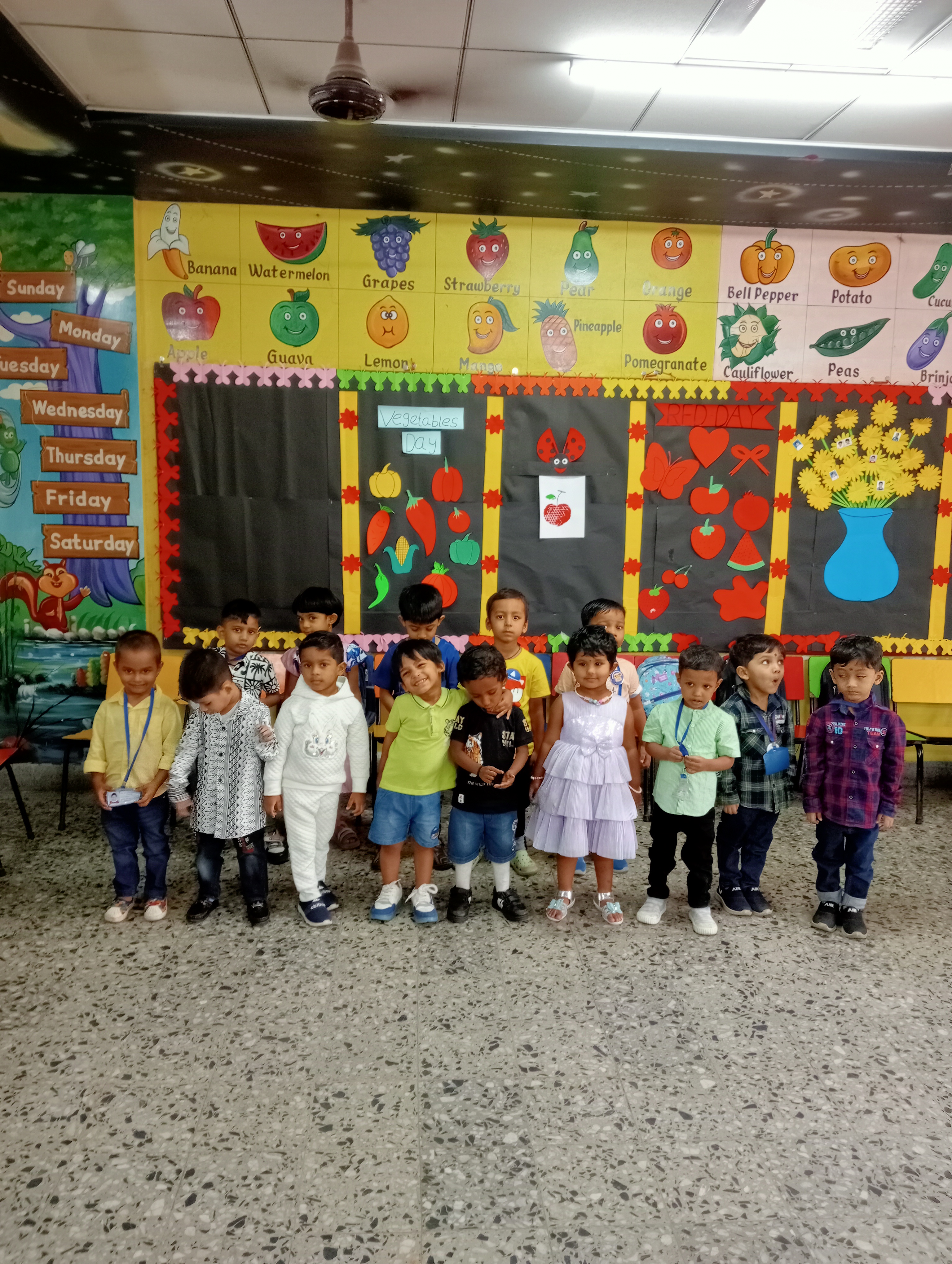 Clay moulding Activity (Caterpillar) Nursery