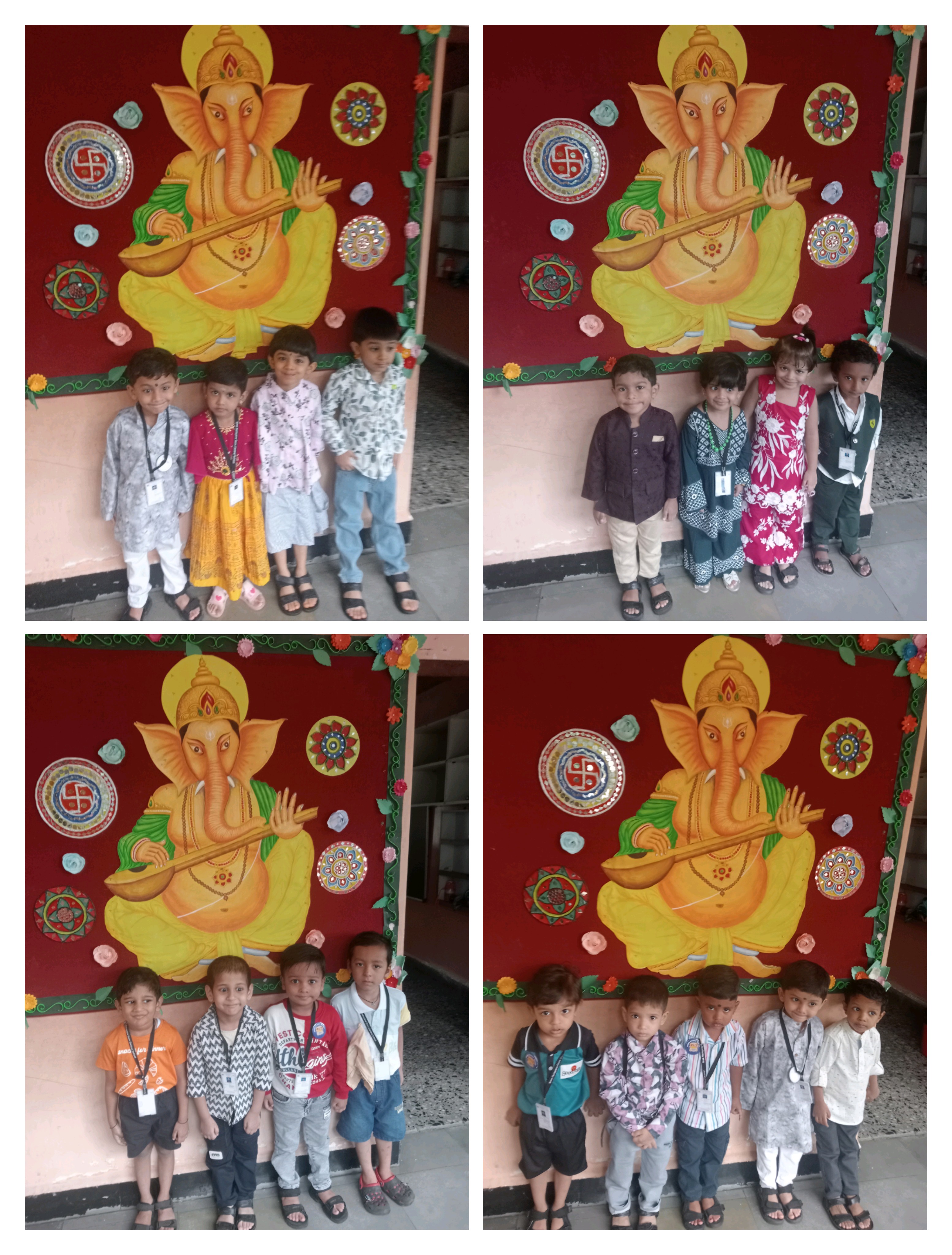 ganpati celebration and activity