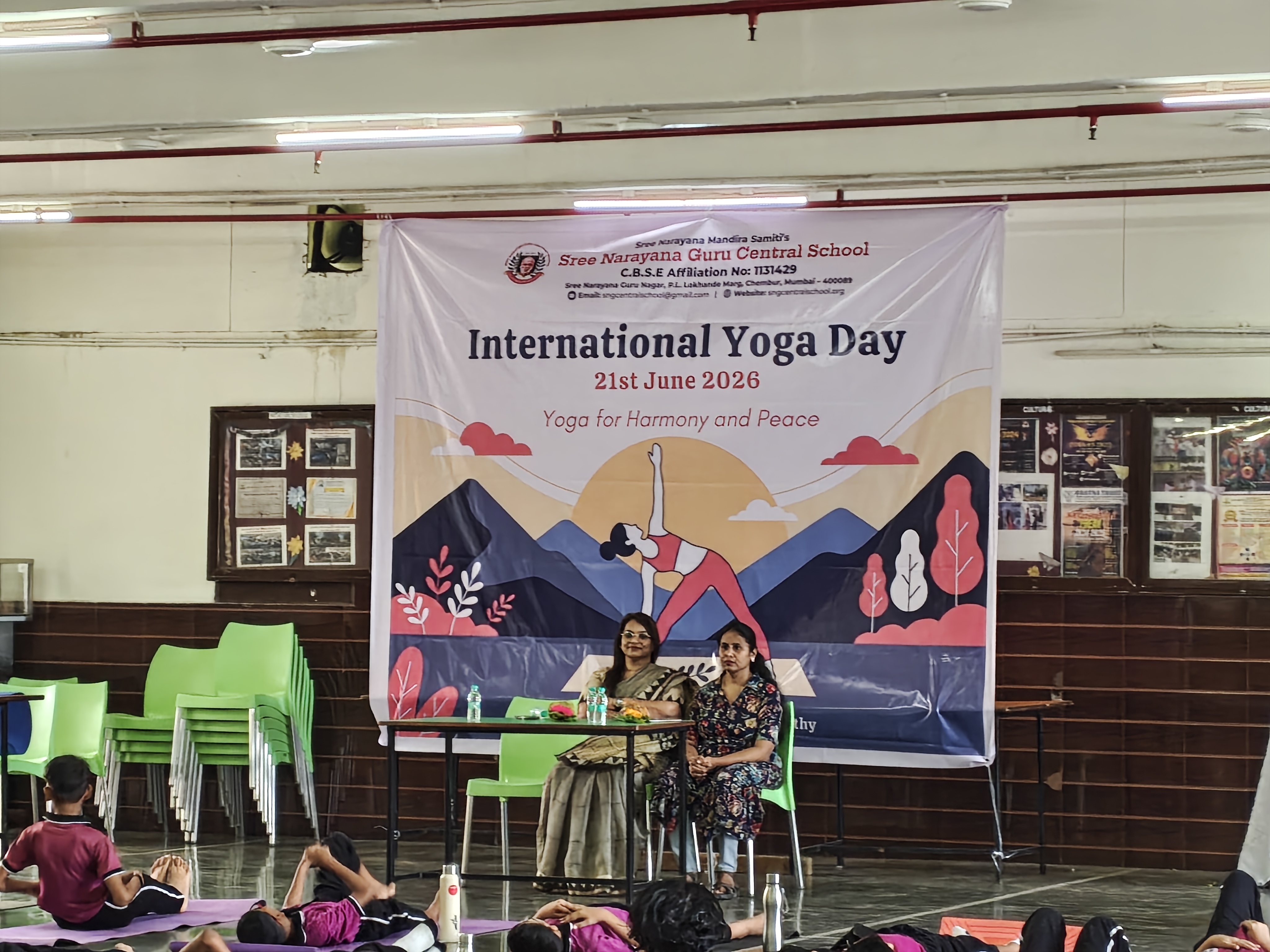 International yoga day celebration