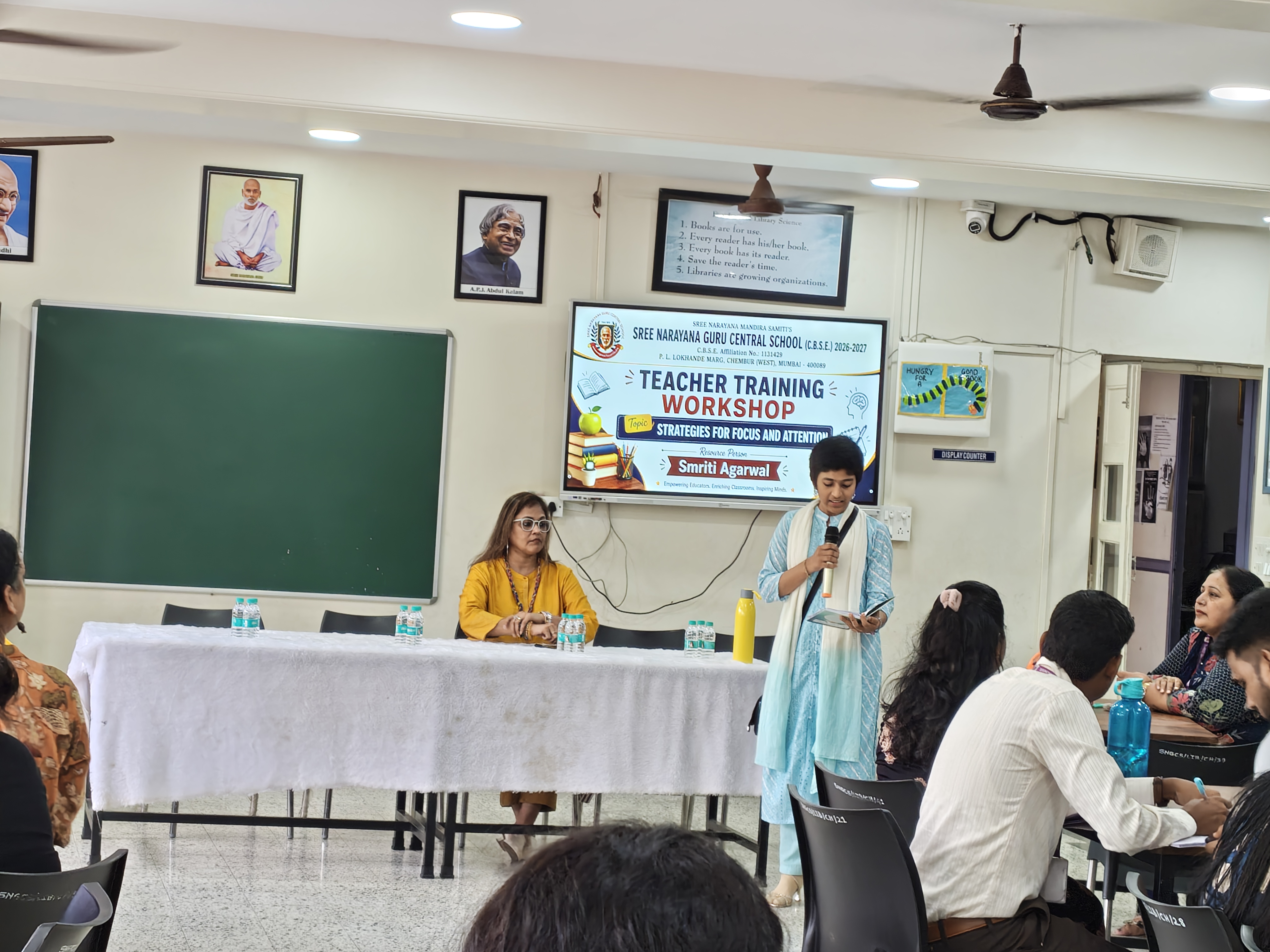 Teacher's workshop - Focus and attention