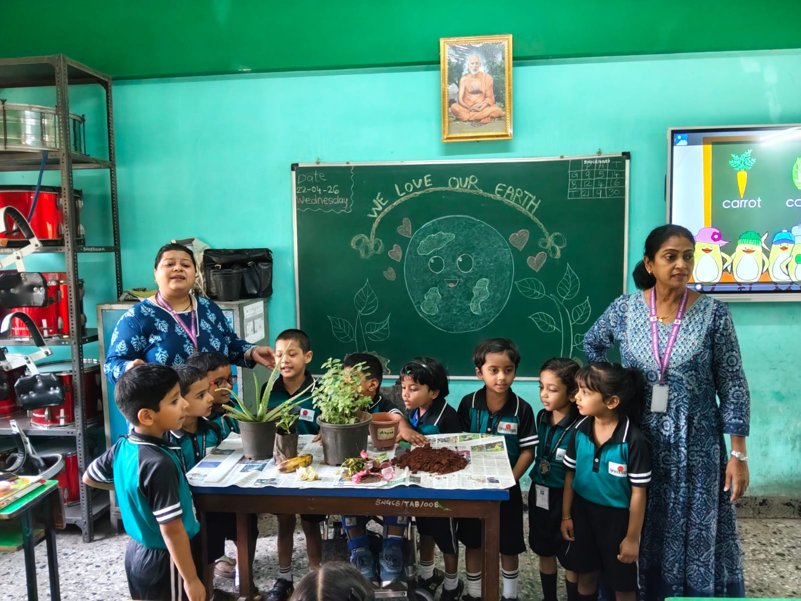 Earth day celebration photo