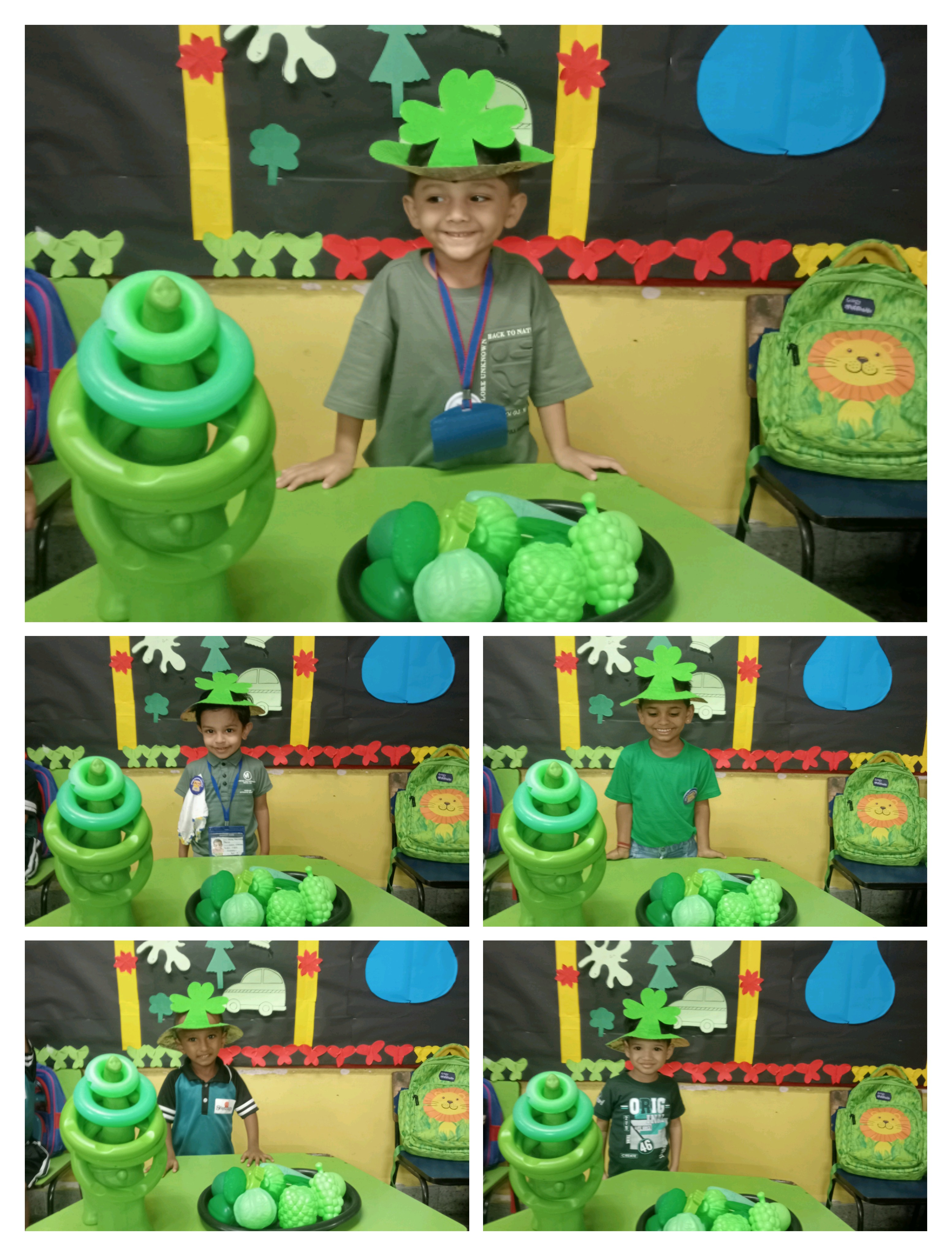 Green colour day celebration